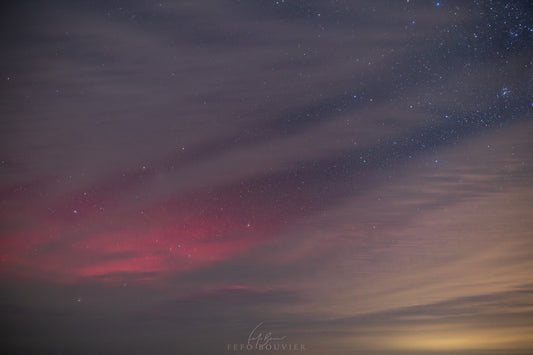 Auroras australes en Uruguay